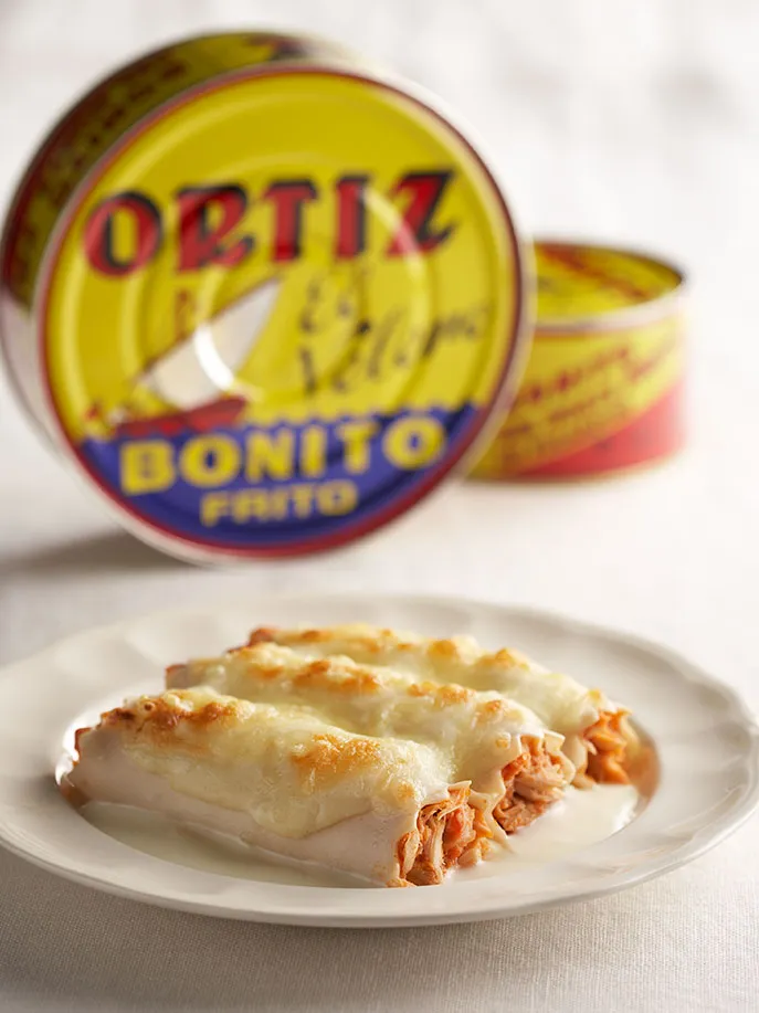 Cannelloni of Ortiz White Tuna