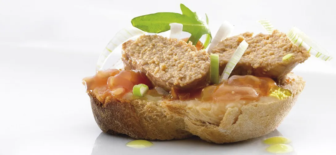 Toast au thon blanc germon et œufs de caille