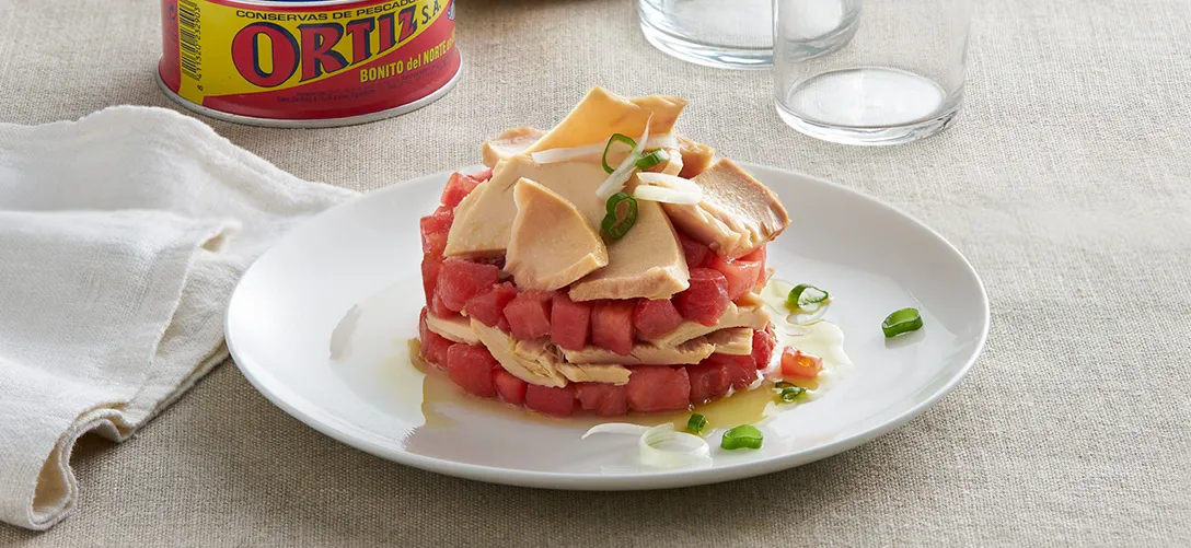 Tartare de thon blanc germon Ortiz