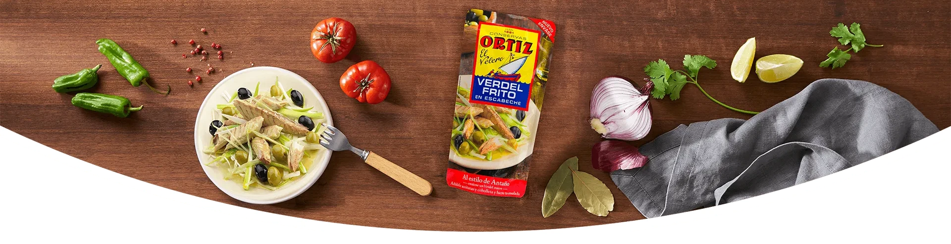 verdel frito en escabeche - encabezado