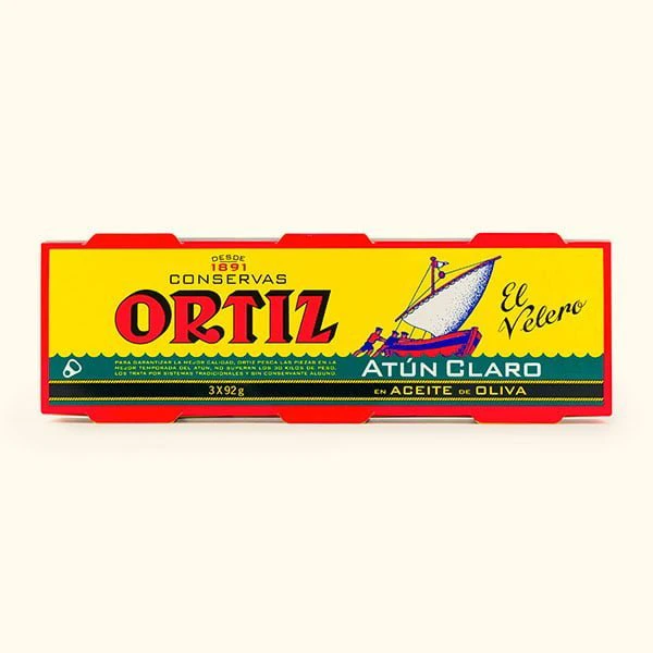 Atún claro aceite de oliva Latas 3*92