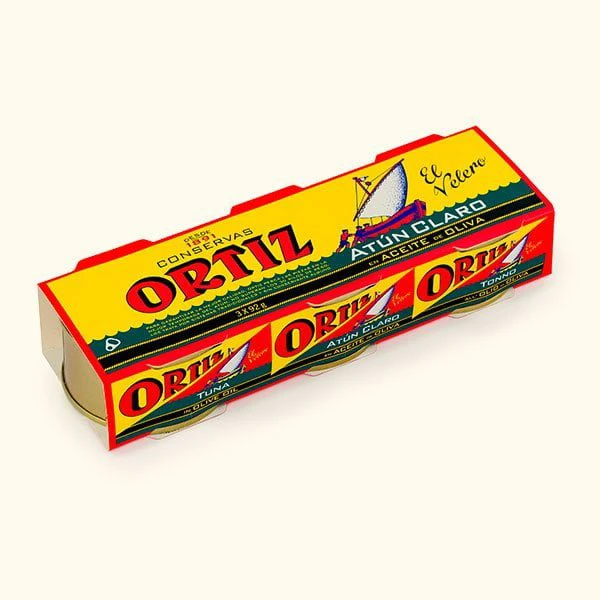 Atún claro aceite de oliva Latas 3*92