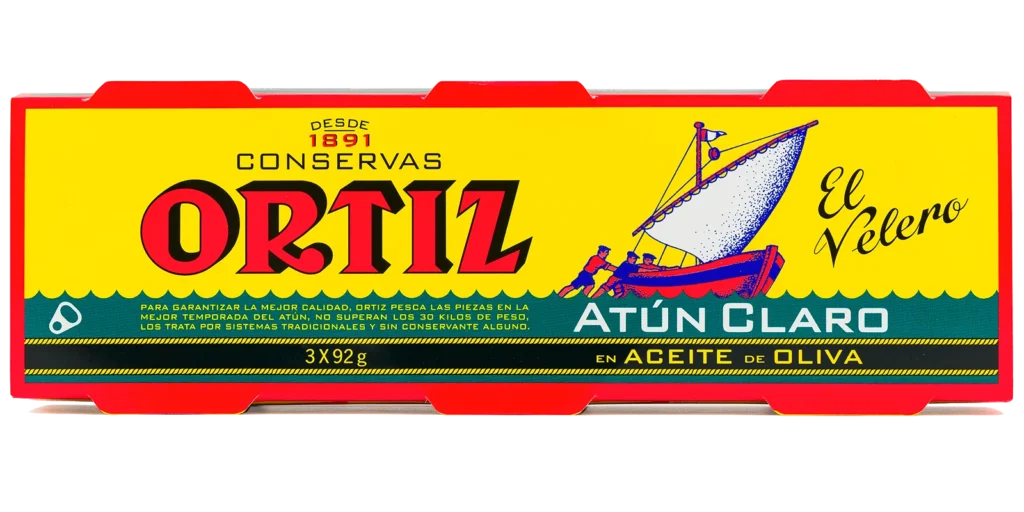 Atún claro aceite de oliva Latas 3*92