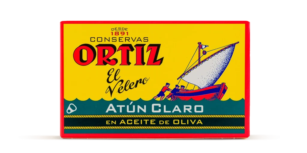 Atún claro en aceite de oliva Lata oval 112g