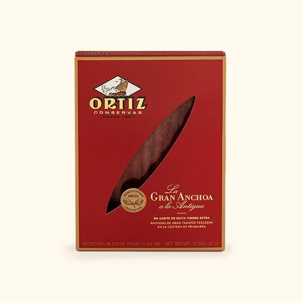 Anchoas a la Antigua Gran Anchoa Barqueta 67g