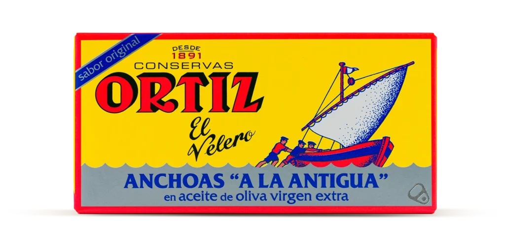 Anchoas A la Antigua Lata octavillo 47,5g