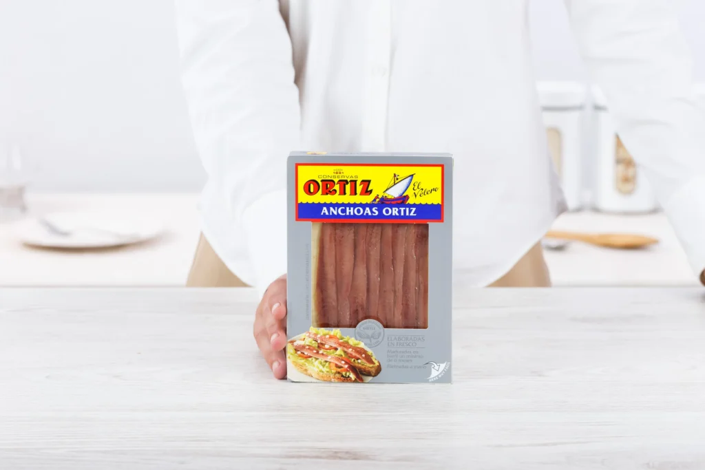 Anchoas en aceite de oliva Barqueta 55g