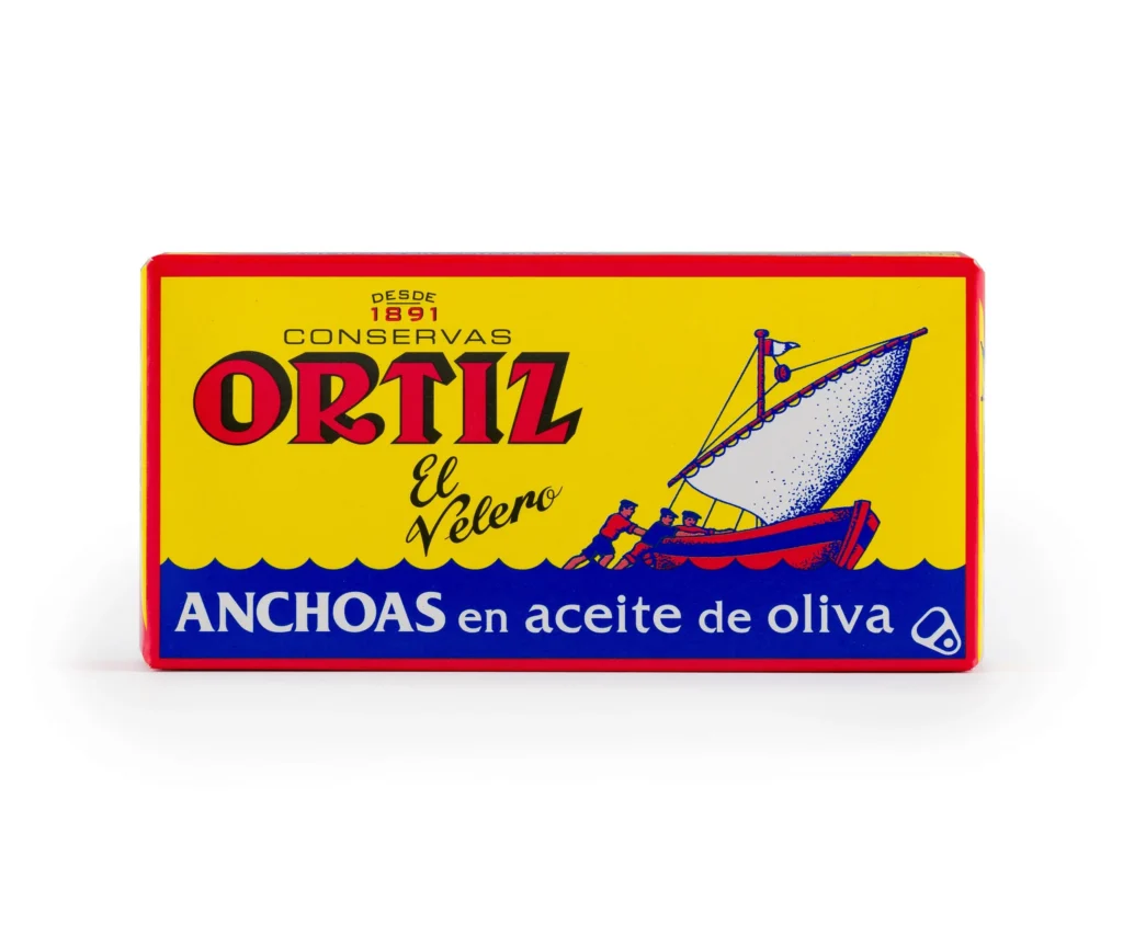 Anchoas en aceite de oliva Lata octavillo 47,5g neto
