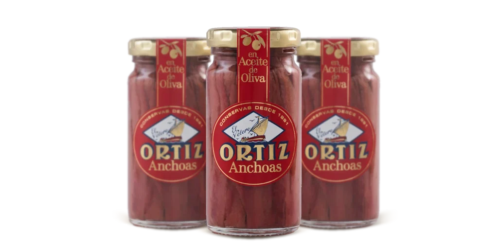 Anchoas en aceite de oliva Tarro 350g