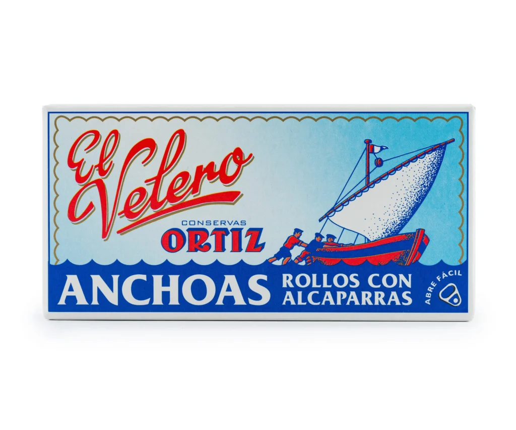 Anchoas Con alcaparras| Octavillo Ortiz 48g