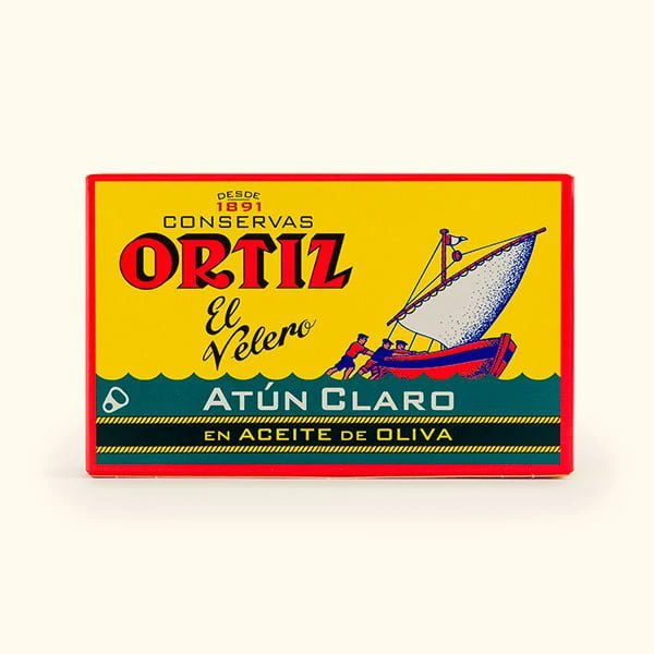 Atún claro en aceite de oliva Lata oval 112g