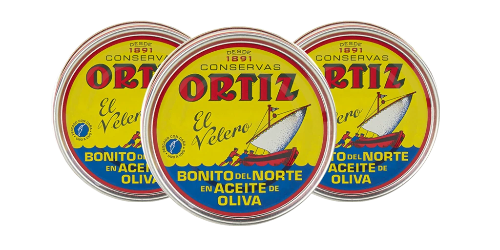 Bonito del norte aceite de oliva Lata 158