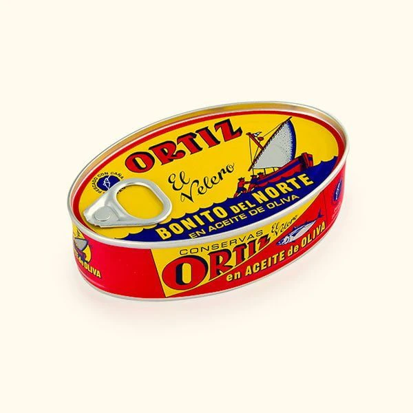 Bonito del norte en aceite de oliva Lata oval 112g