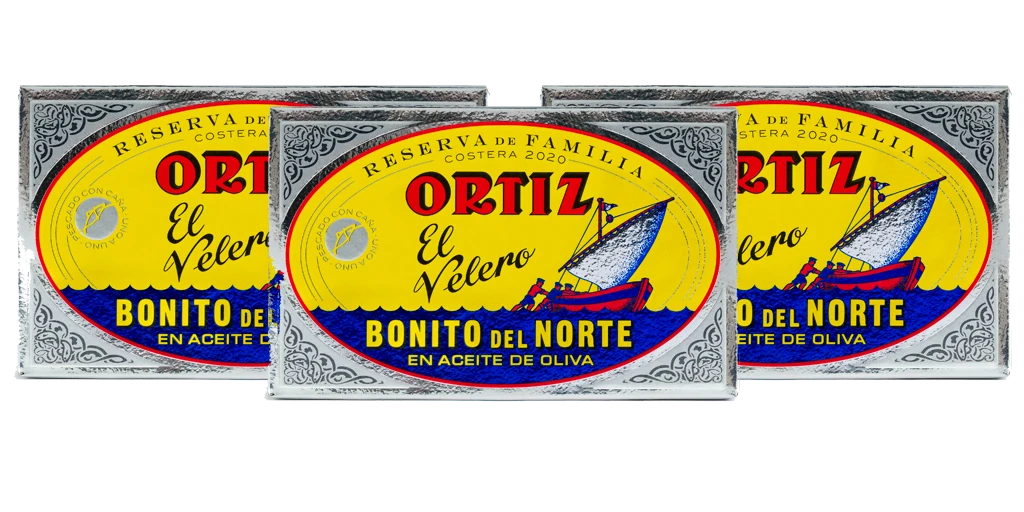 Bonito del Norte en aceite de oliva lata oval reserva de familia
