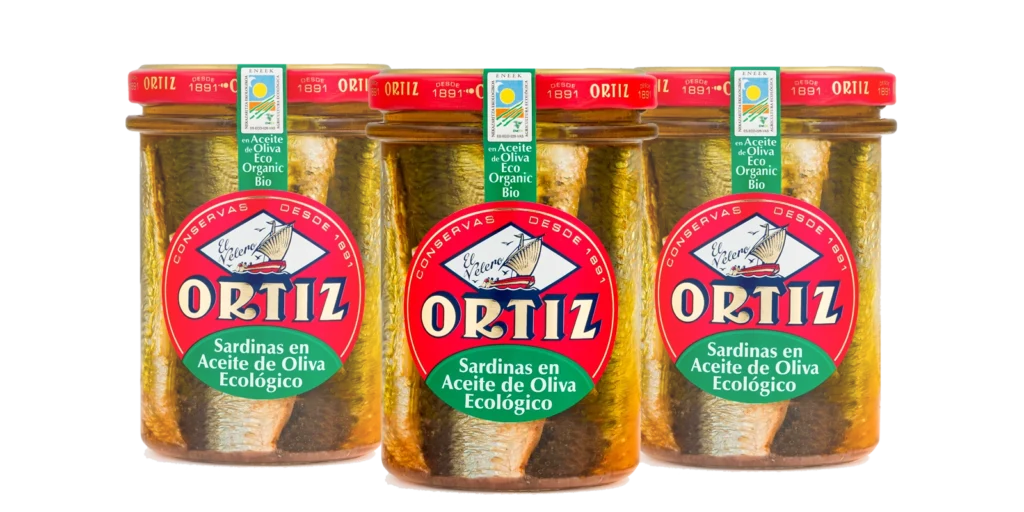 Sardinas en aceite ecológico Tarro 190g