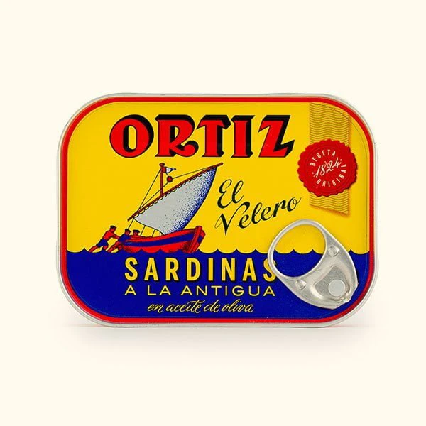 Sardinas a la antigua lata rectangular 140g