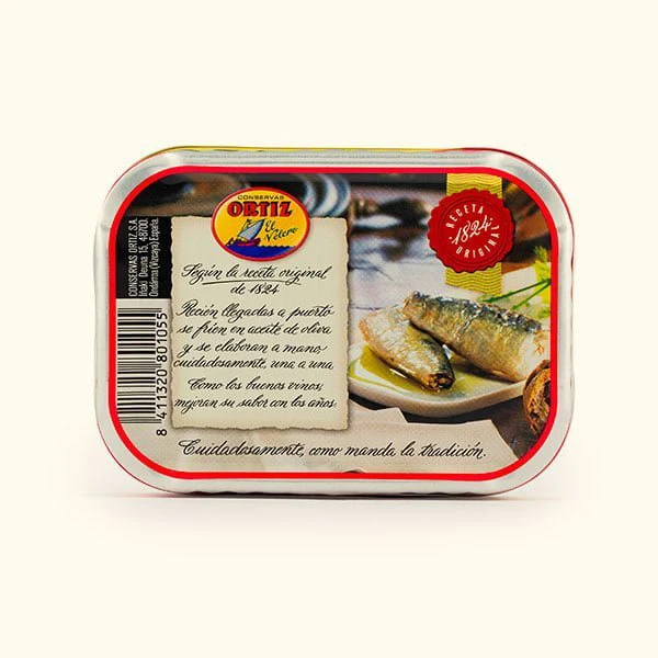 Sardinas a la antigua Lata rectangular 140g