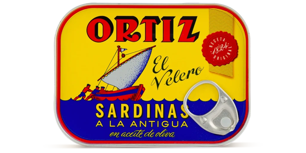 Sardinas a la antigua lata rectangular 140g