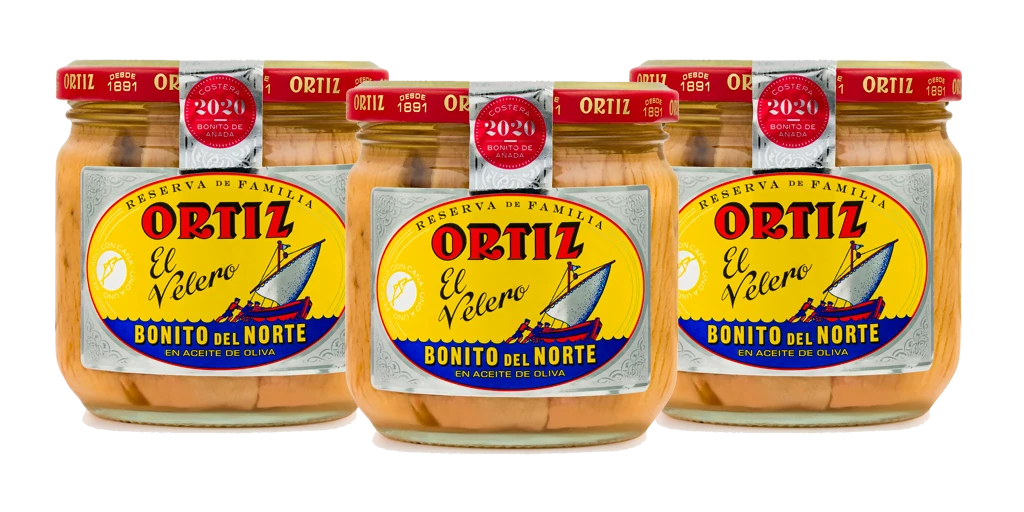 Bonito del norte en aceite de oliva reserva de familia Tarro 270g