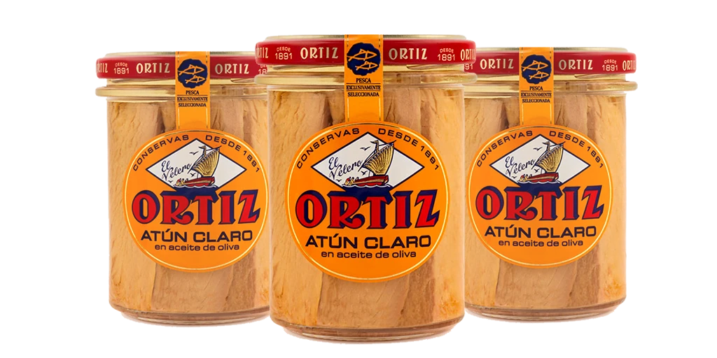 Atún claro en aceite de oliva Tarro 220g