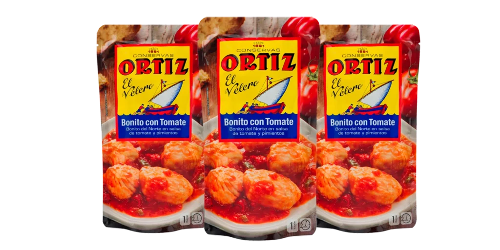 Bonito del norte con tomate y pimientos 300g