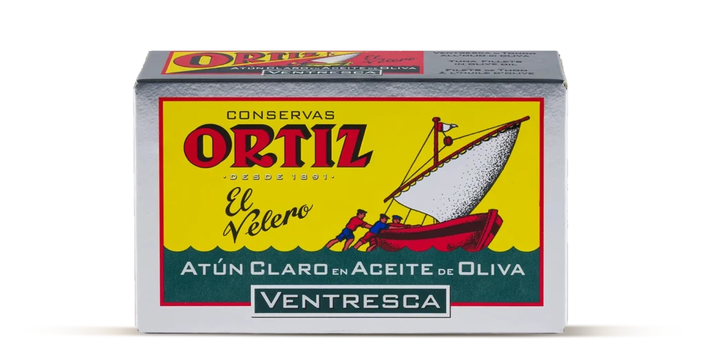 Ventresca de atún claro Lata oval 112g