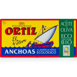 Anchoas en aceite ecológico Lata octavillo 47,5g