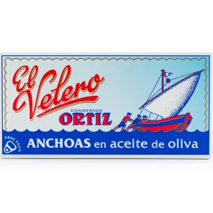 Anchoas en aceite de oliva Octavillo El Velero 48g