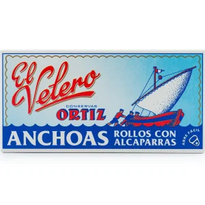 Anchoas Con alcaparras| Octavillo Ortiz 48g