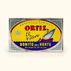 Bonito del norte en aceite de oliva lata oval reserva de familia