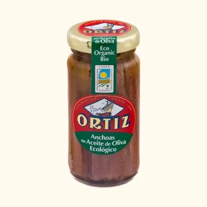 Anchoas en aceite de oliva ecológico 100g